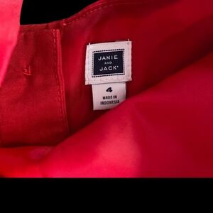 Janie and jack red dress